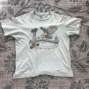 Rare 1996 juniper river water district vintage graphic tee Size